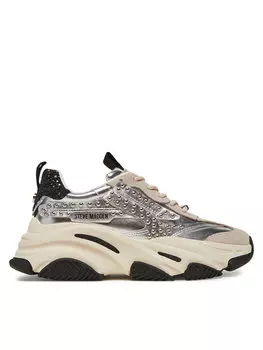 Кроссовки Possession-SE SM19000135 Steve Madden, серебряный
