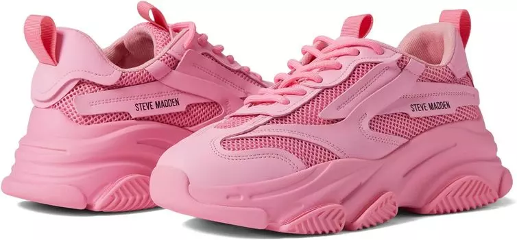 Кроссовки Possession Steve Madden, ярко-розовый