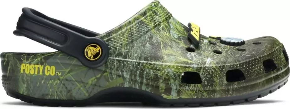 Кроссовки Post Malone x Clog Postyco Green Australia Exclusive, зеленый