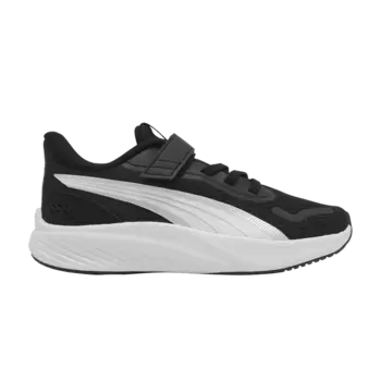 Кроссовки Pounce Lite AC+ Little Kid 'Black White Silver', черный