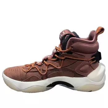 Кроссовки power 6 premium hi Li-Ning, коричневый