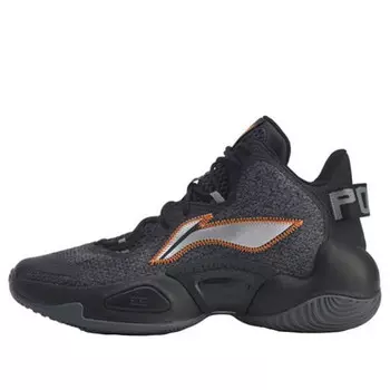 Кроссовки power 6 premium mid Li-Ning, черный