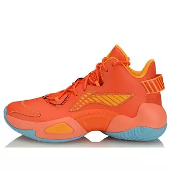 Кроссовки power 6 premium mid x cba Li-Ning, оранжевый