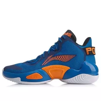 Кроссовки power 6 premium mid x cba Li-Ning, синий