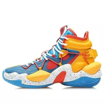 Кроссовки power 6 высокие Li-Ning, синий