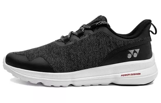Кроссовки Power Cushion Running унисекс с низким верхом, черные Yonex