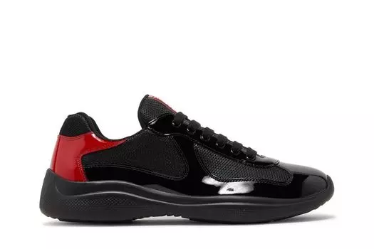 Кроссовки Prada America's Cup 'Anthracite Red', черный