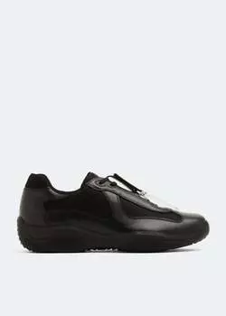 Кроссовки PRADA America's Cup sneakers, черный