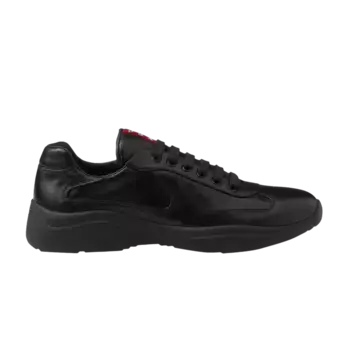 Кроссовки Prada America s CupBlack Nappa, черный