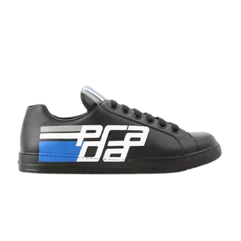 Кроссовки Prada Avenue Low 'Vitello Graphic Logo - Black', черный