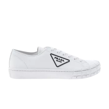 Кроссовки Prada Cassetta Wheel Low 'White', белый