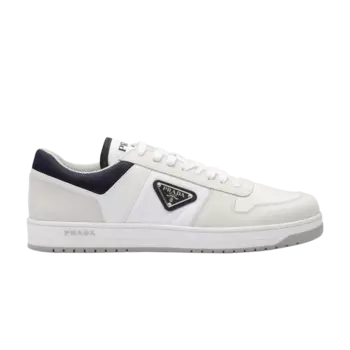 Кроссовки Prada Downtown Re-Nylon 'White Ultramarine Blue', белый