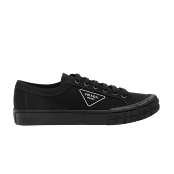 Кроссовки Prada Gabardine Wheel Low 'Black', черный