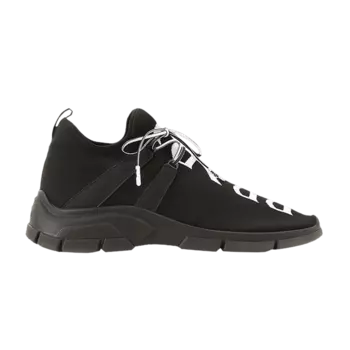 Кроссовки Prada Knit Fabric Sneakers 'Black', черный