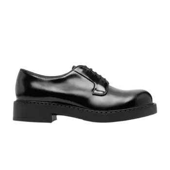 Кроссовки Prada Lace Up Derby 'Black', черный