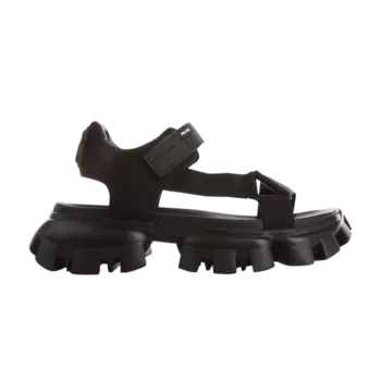 Кроссовки Prada Nastro Sandal 'Black', черный