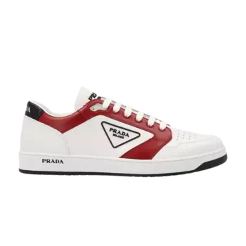 Кроссовки Prada New Avenue Leather Low 'White Red', белый