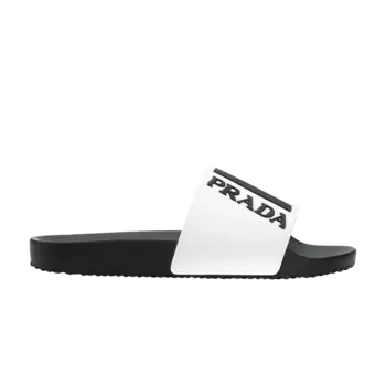 Кроссовки Prada Poolside Slide 'White', белый