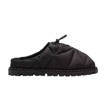 Кроссовки Prada Quilted Nylon Sandal 'Black', черный