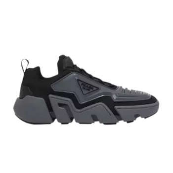 Кроссовки Prada Techno Stretch Fabric Sneaker 'Grey Black', серый