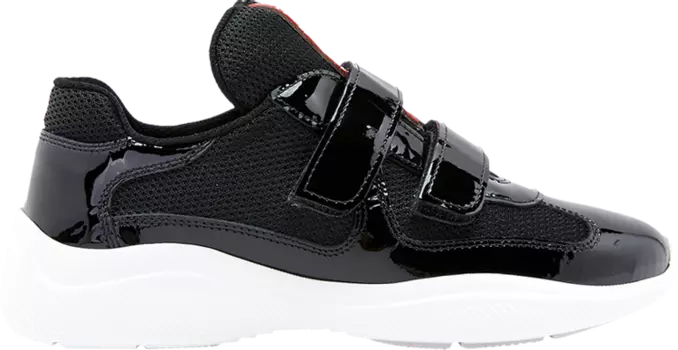 Кроссовки Prada Wmns America's Cup Velcro Strap 'Black', черный