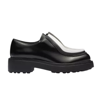 Кроссовки Prada Wmns Brushed Leather Lace-Up, черный