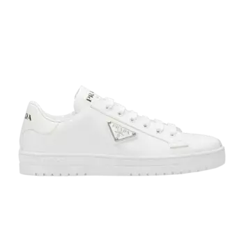 Кроссовки Prada Wmns Downtown Brushed Leather White, белый