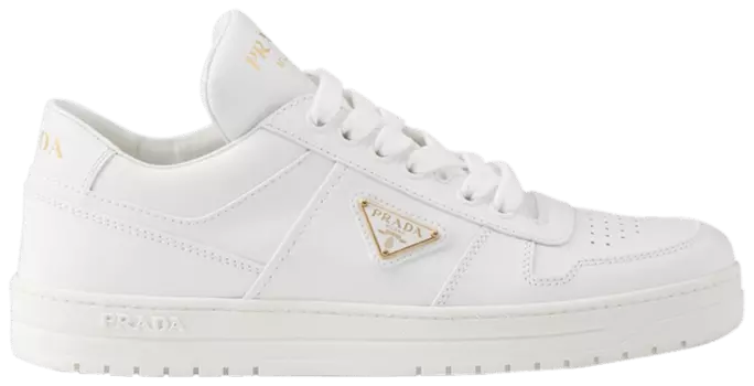 Кроссовки Prada Wmns Downtown Leather 'White', белый