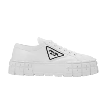 Кроссовки Prada Wmns Gabardine Wheel Platform 'White', белый