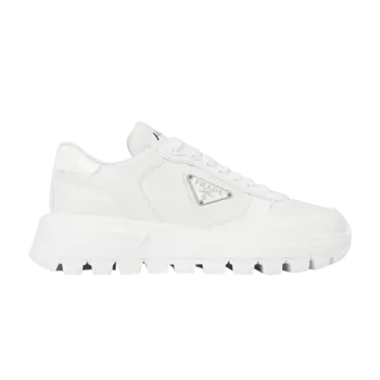 Кроссовки Prada Wmns Leather 'White', белый