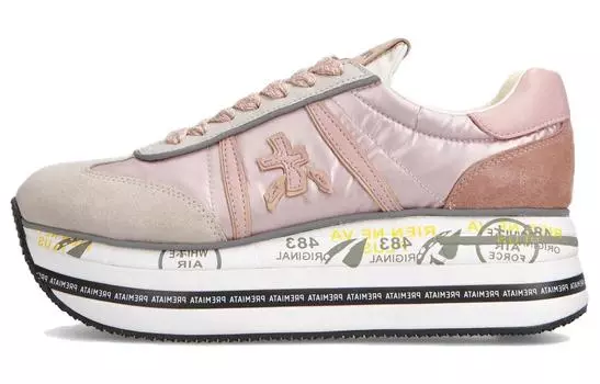 Кроссовки Premiata Beth Lifestyle Shoes Women's Low-top Pink, розовый