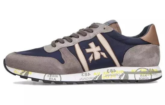 Кроссовки Premiata Lifestyle Low-top, серый/синий