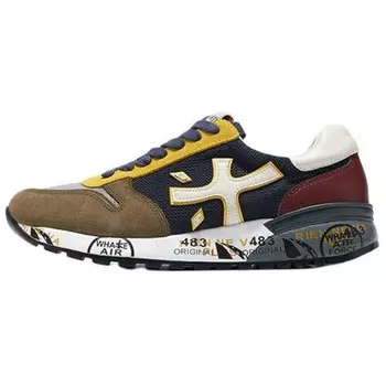 Кроссовки Premiata Lifestyle Shoes Men Low-top, цвет Navy