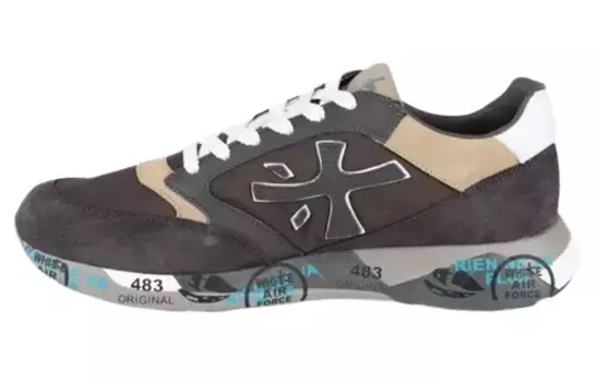 Кроссовки Premiata Lifestyle Shoes Men Low-top Brown, коричневый