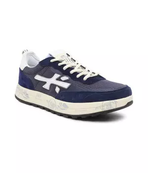 Кроссовки Premiata Nous 6765 с элементами кожи, синий