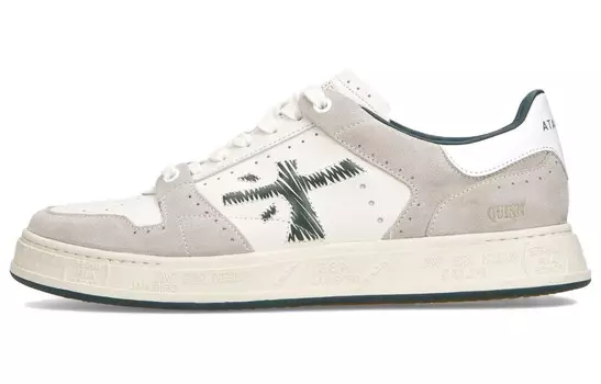 Кроссовки Premiata Skateboarding Shoes Men Low-top Gray, серый