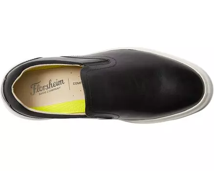 Кроссовки Premier Plain Toe Slip-On Sneaker Florsheim, черный