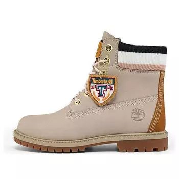 Кроссовки premium 6 inch heritage cupsole boots 'light taupe nubuck' Timberland, бежевый