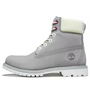 Кроссовки premium 6 inch waterproof boot 'grey nubuck' Timberland, серый