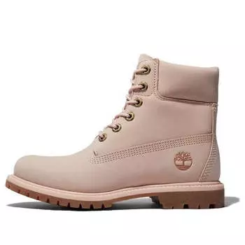 Кроссовки premium 6 inch waterproof boots 'light pink nubuck' Timberland, розовый