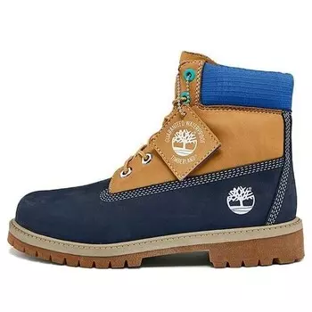 Кроссовки premium 6 inch waterproof boots 'wheat blue navy' Timberland, синий