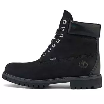 Кроссовки premium 6 inch waterproof wide-fit boot 'black nubuck' Timberland, черный