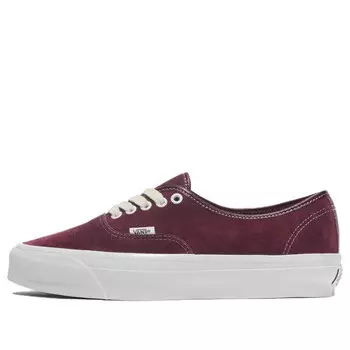 Кроссовки premium authentic 44 'port royale burgundy' Vans, бургундия