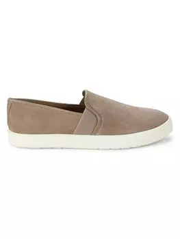 Кроссовки Preston из матовой замши Vince, цвет Light Wood Smoke