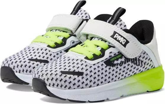 Кроссовки Primigi 39571, цвет White/Black/Lime