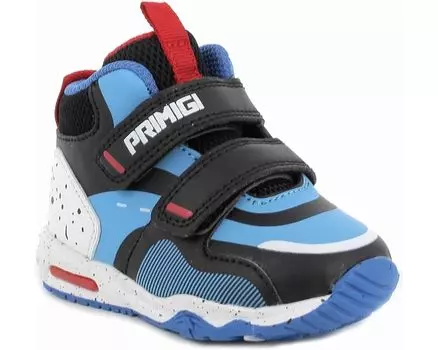 Кроссовки Primigi 49532, цвет Black/Blue/Red/White