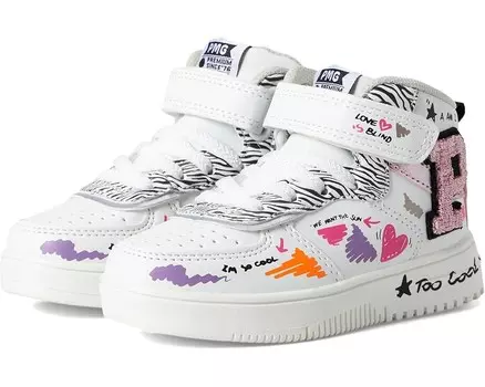 Кроссовки Primigi PYE 69682, цвет White/Rose