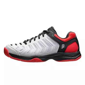 Кроссовки PRINCE Tennis Shoes Men Low-top Black/Red, черный/белый/красный