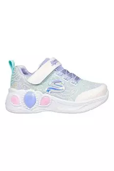 Кроссовки Princess Wishes со светодиодной подсветкой Skechers, белый