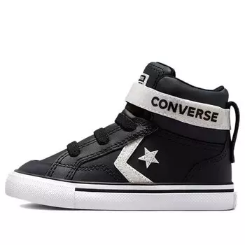Кроссовки pro blaze strap 'black white' Converse, черный